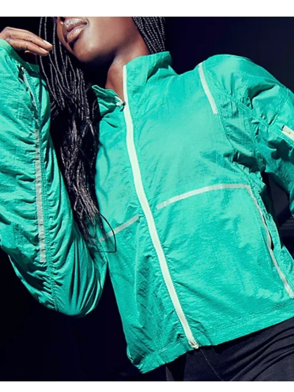 NEW Free People Movement Great Escape Run Windbreaker Size XL